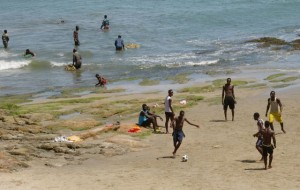 Men on Beach