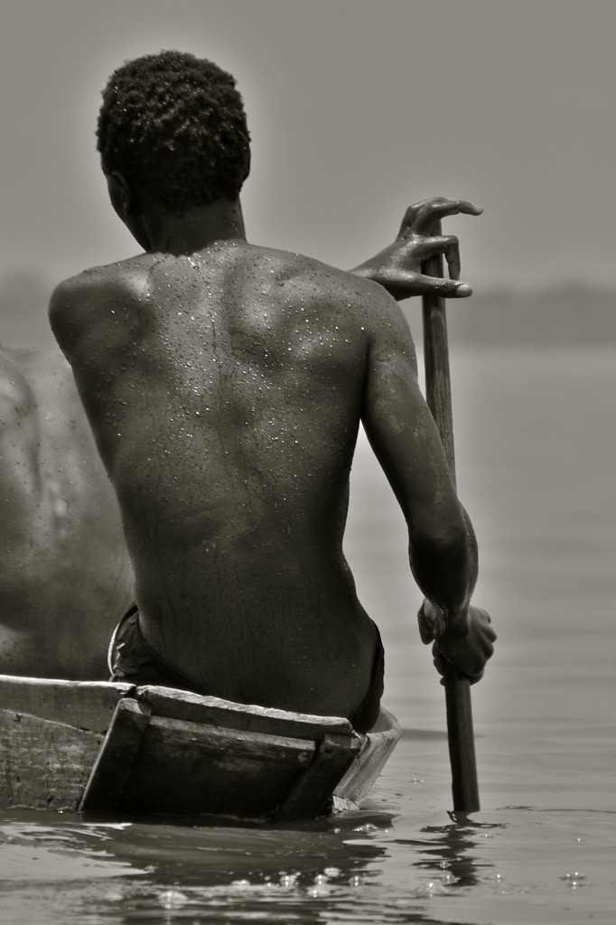 Fisherman on Lake George