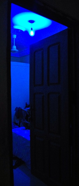 Blue light deals bulb for room