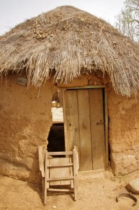 A witch's hut in Kukuo. 